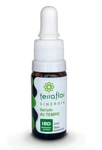 Sinergia Serum do Tempo - Óleo Essencial - Terra Flor - Frasco com 10m