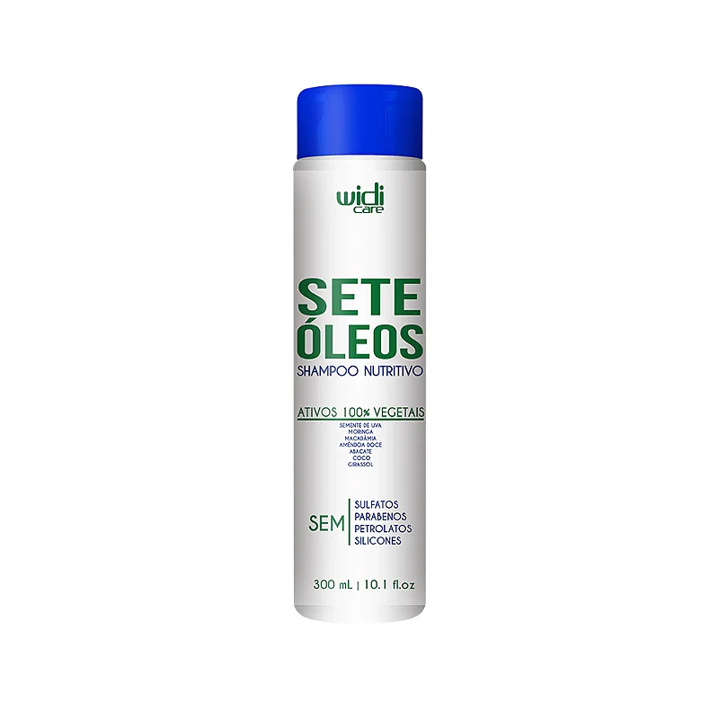 SHAMPOO NUTRITIVO SETE ÓLEOS 300ML - WIDI CARE