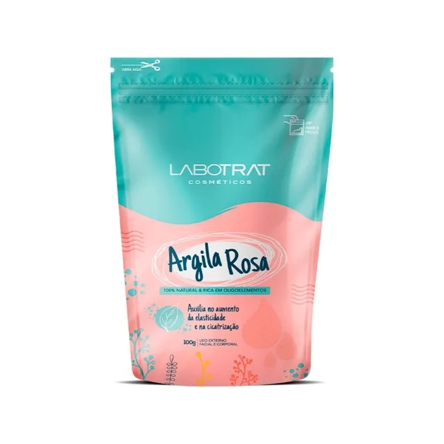 Argila 100g Labotrat Rosa c/ Colágeno