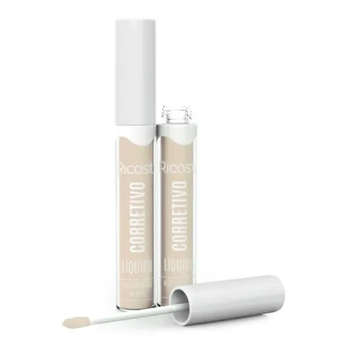 Corretivo Facial Líquido Vegano Cor: 4 Ricosti 4ml
