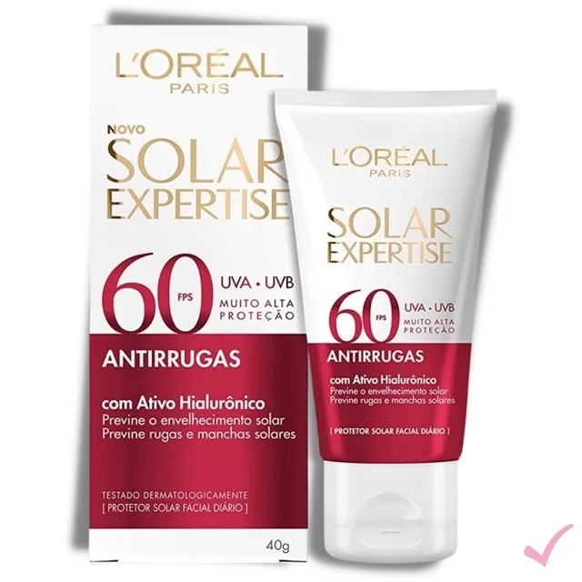 L'Oréal Protetor Solar Facial Antirrugas Fps60 40g