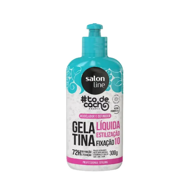 Gelatina Líquida #todecacho Estilização 300ml - Salon Line