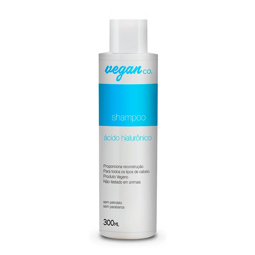 Shampoo Reconstrução Ácido Hialurônico VeganCo