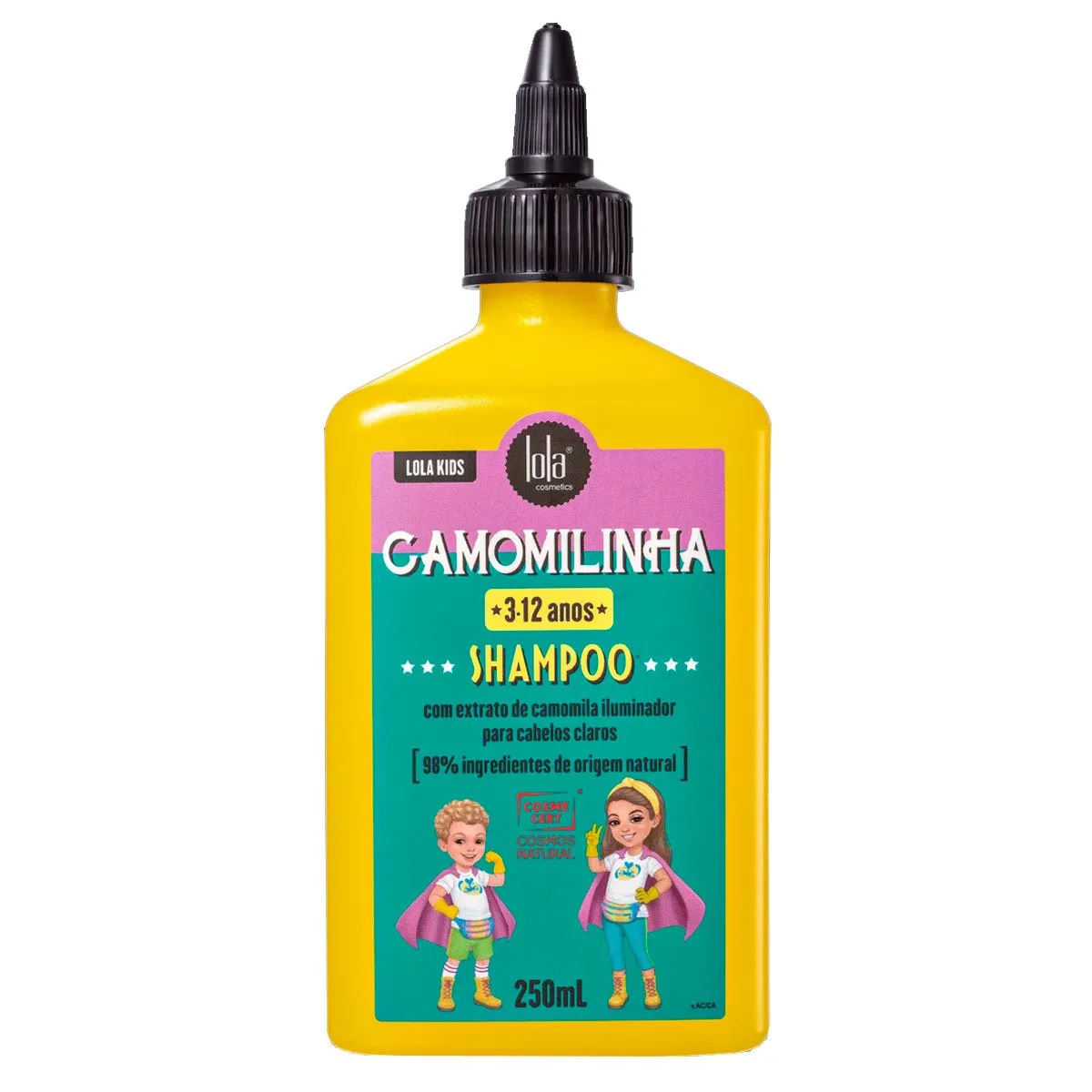 Shampoo Infantil Camomilinha Kids Lola Cosmetics 250ml