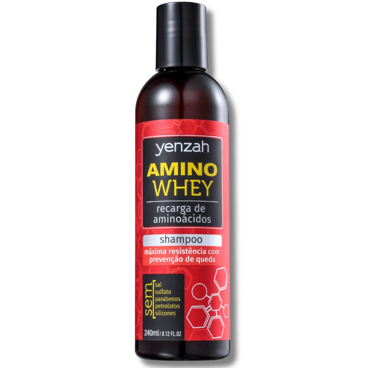 Shampoo Amino Whey Prevenção de Queda 240ml - Yenzah