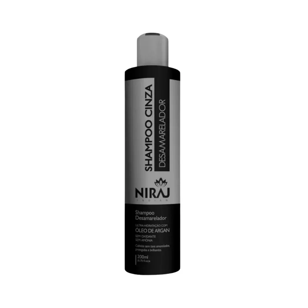 Shampoo Cinza Niraj 200ml Silver
