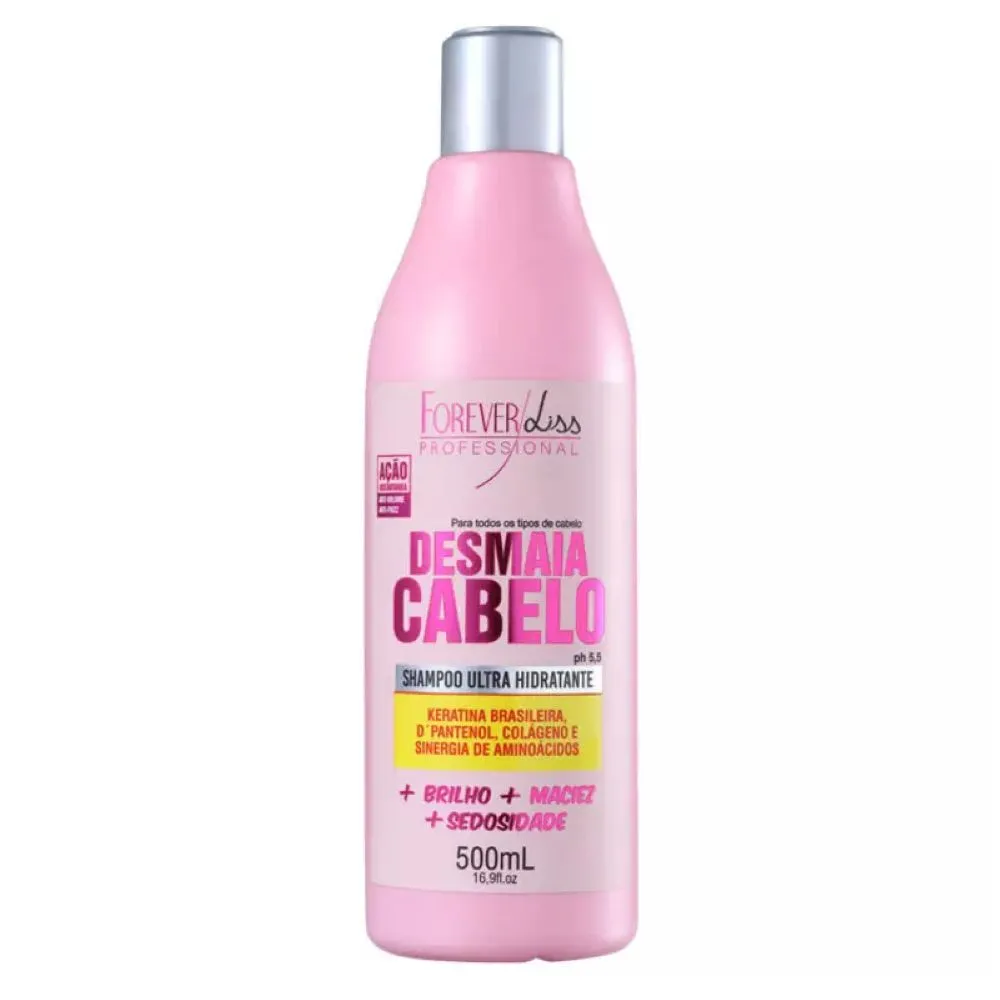 Shampoo Desmaia Cabelo Forever Liss 500ml