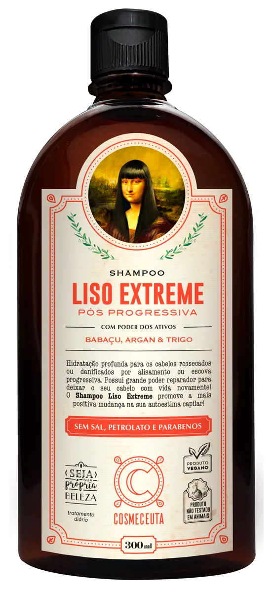Shampoo Liso Extreme Cosmeceuta