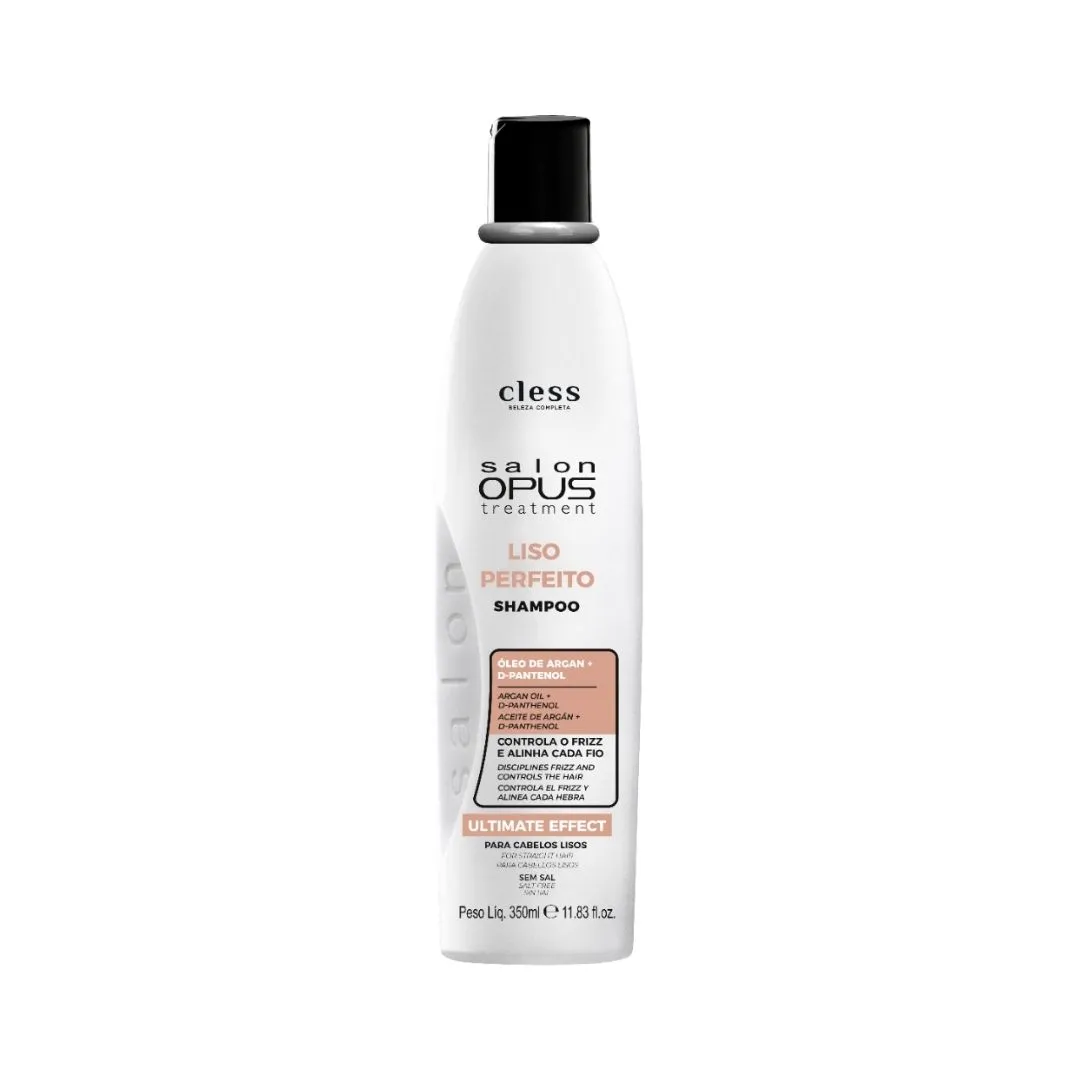 Shampoo Salon Opus Liso Perfeito 350ml Cless