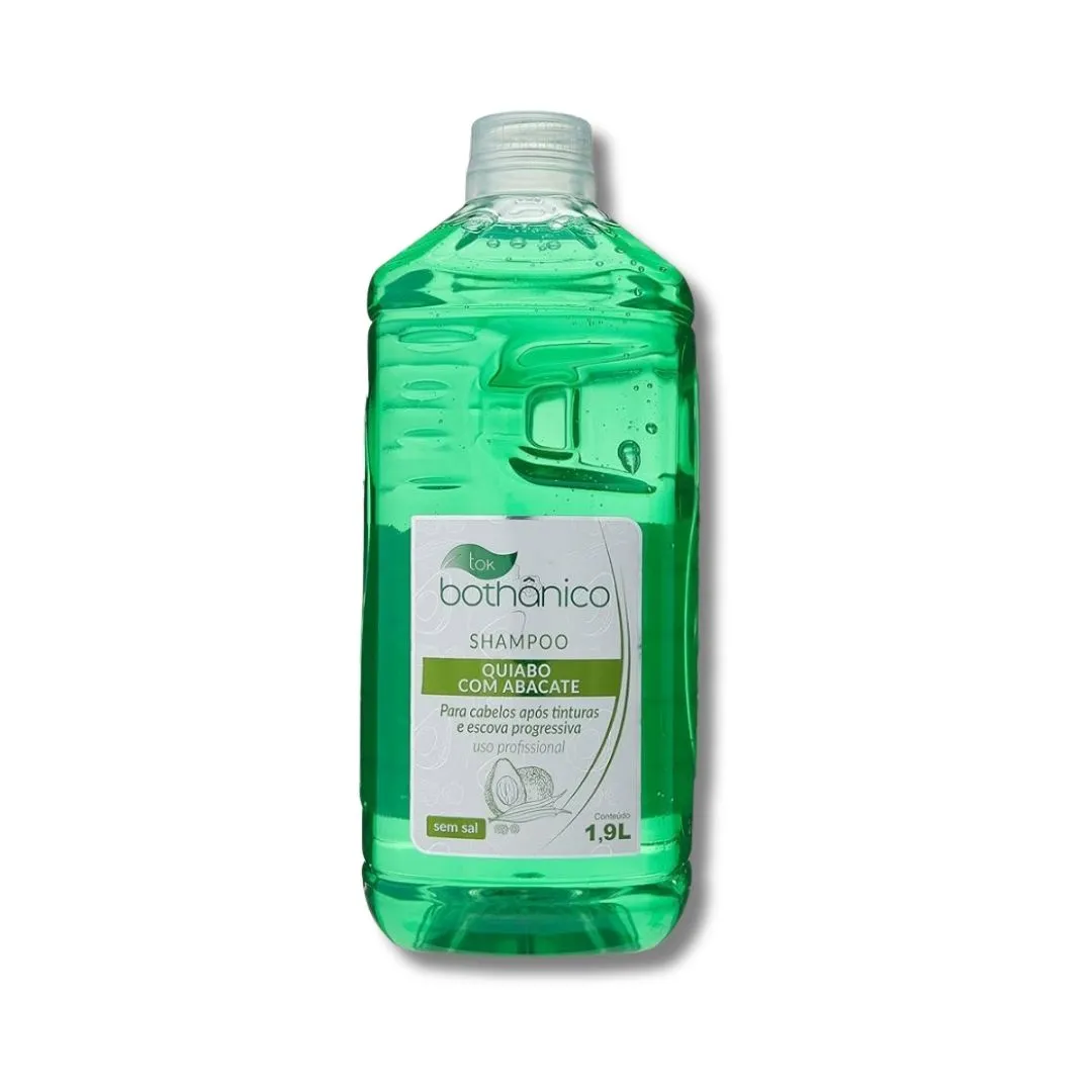 Shampoo Tok Bothânico 1900mL Quiabo Com Abacate
