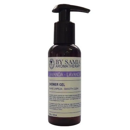 Shower Gel de Lavanda - By Samia - Frasco com 100ml