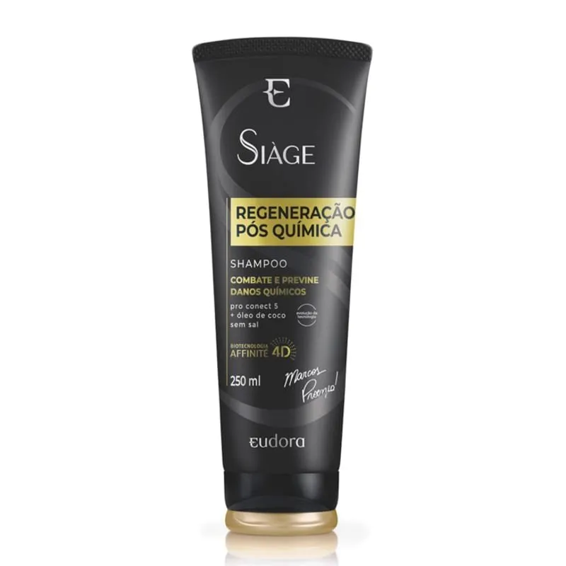 Siage Shampoo Regeneração Pós Química 250ml