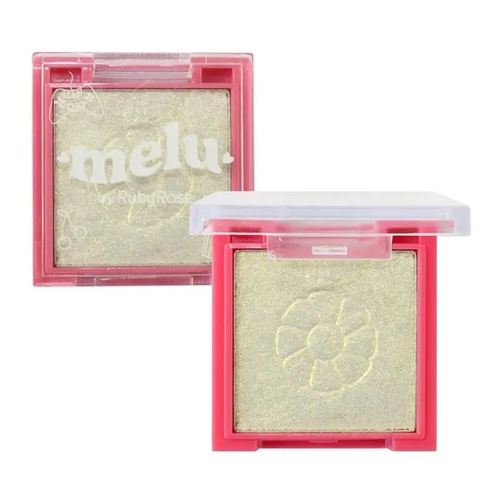 Sombra e Iluminador Compacto Melu Ruby Rose 2,65g - Cor 1