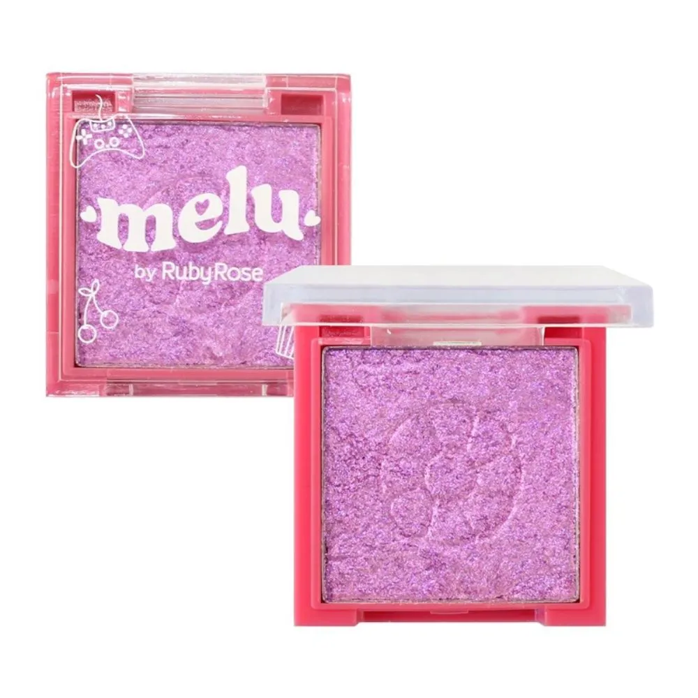 Sombra e Iluminador Compacto Melu Ruby Rose 2,65g - Cor 2