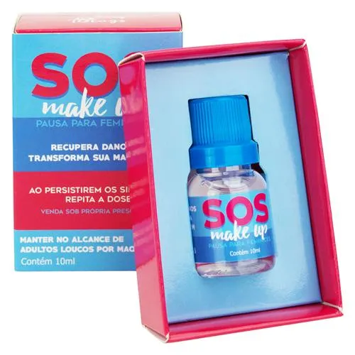 SOS Make Up Pausa Para Feminices Recuperador de Make Danificada 10ml