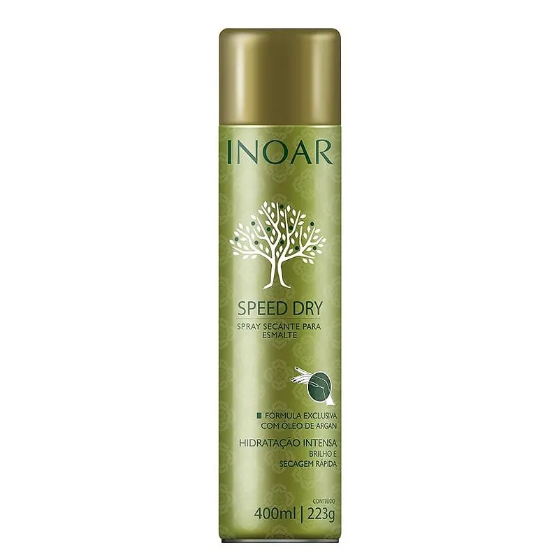 Spray Secante de Esmalte Inoar Speed 400ml