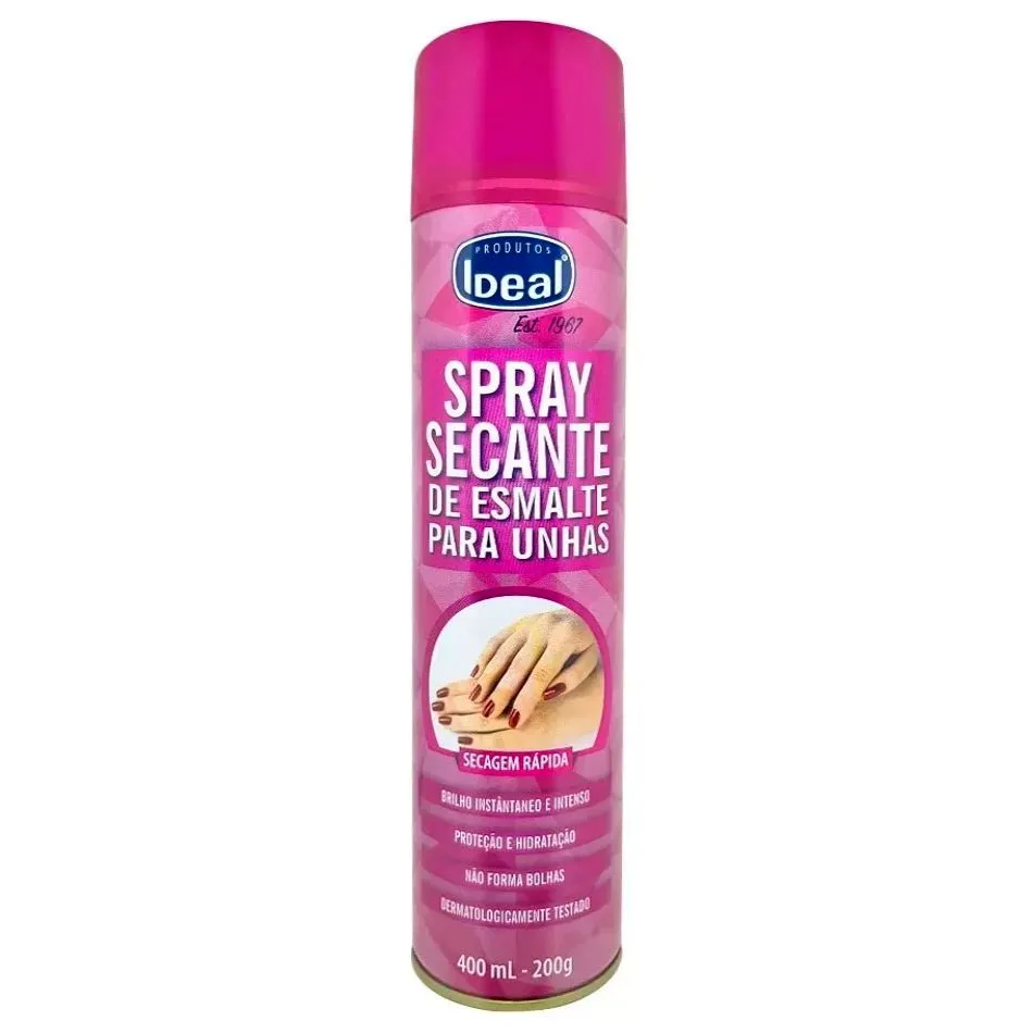 Spray Secante de Esmalte Ideal 400ml