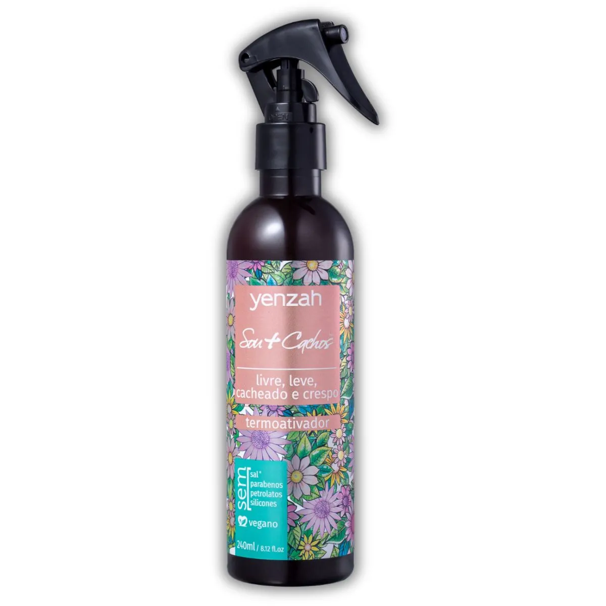 Spray Termoativador Sou + Cachos 240ml - Yenzah