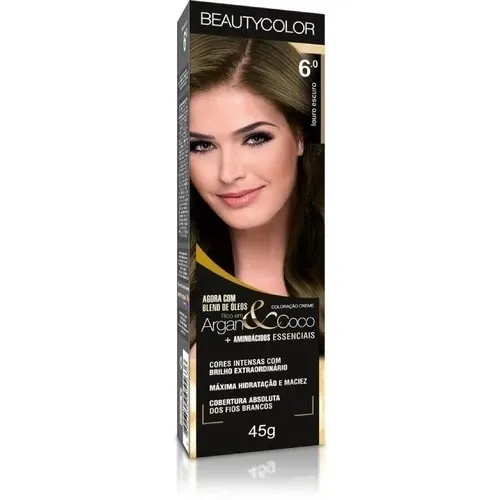 TINTURA BEAUTY COLOR INDIVIDUAL 6.0 LOURO ESCURO