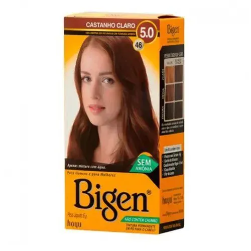 TINTA BIGEN 46/ 5.0 CASTANHO CLARO 01/6