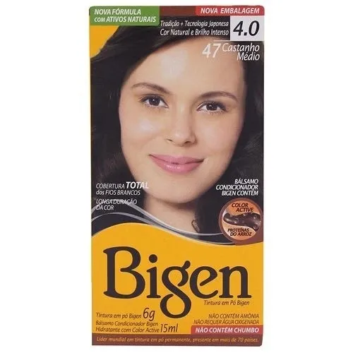 TINT.BIGEN 47/4.0 CASTANHO MEDIO 01/ 6G