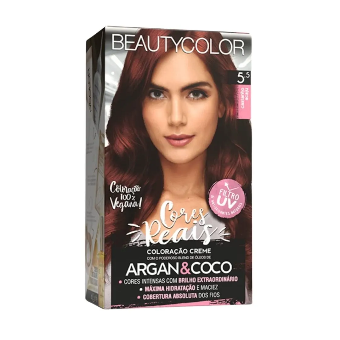 Tintura BeautyColor Kit - 5.5 Castanho Acaju