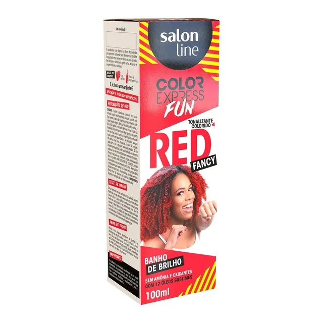 Tonalizante Color Express Fun Fancy Red 100ml - Salon Line