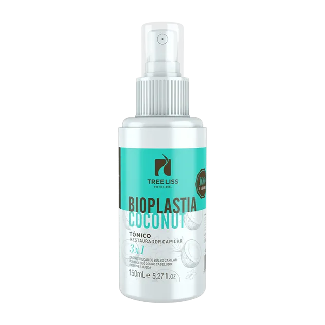 Tônico Capilar Bioplastia Coconut 150ml - Tree Liss