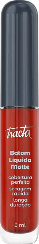 Tracta Batom Líquido Matte Cor Marilyn 27