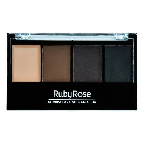 Trio de Sombras para Sobrancelha Ruby Rose 3 sombras e 1 Primer