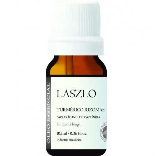 Óleo Essencial de Turmérico (Rizomas) - Laszlo - Frasco com 10ml