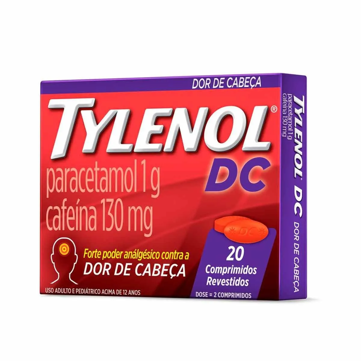 Tylenol DC 1g 20 Comprimidos