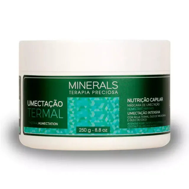 Umectação Termal Máscara de Nutrição Minerals 250g - Left