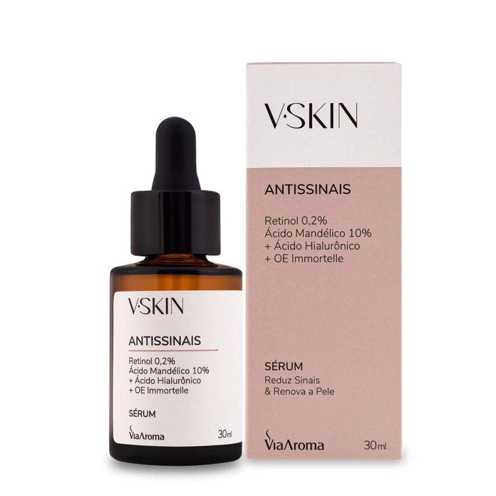V.Skin Sérum Antissinais Via Aroma - 30 ml