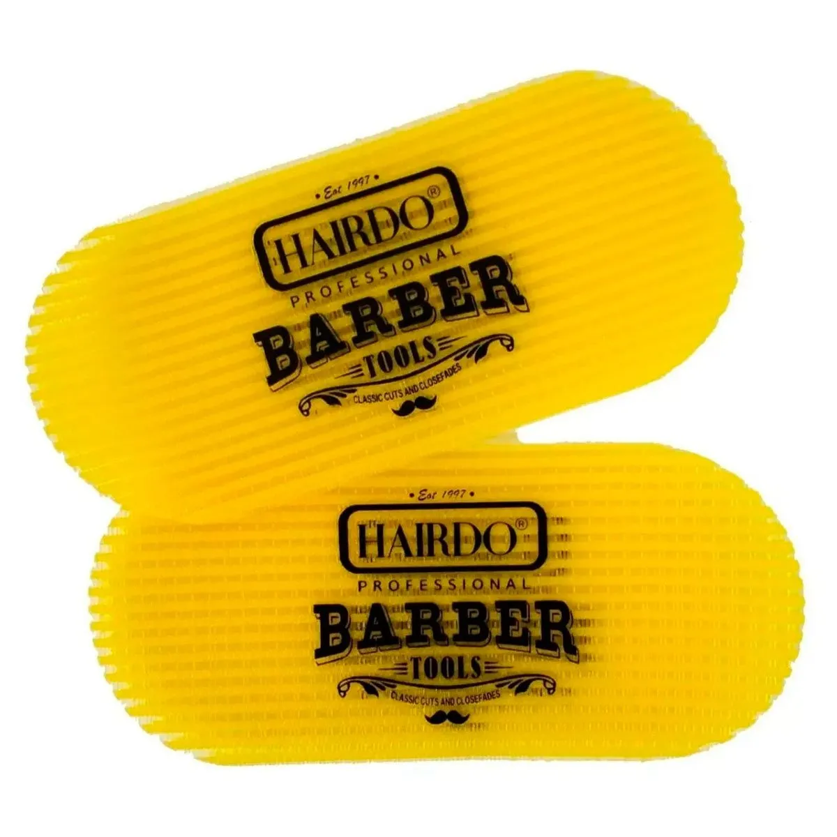 Divisor Agarrador Separador de Mehcas Cabelos Hair Grippers Barber Amarelo