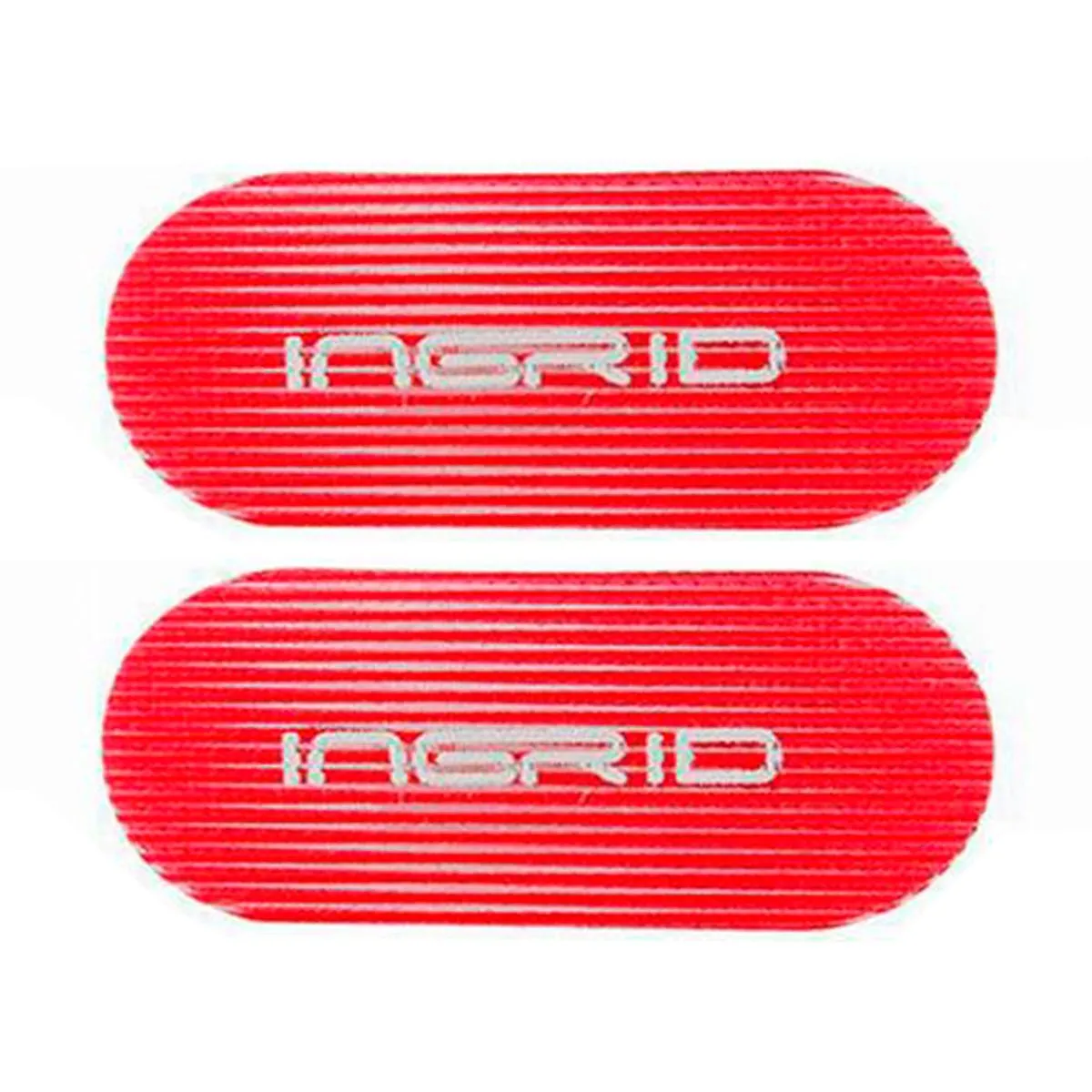 Divisor Separador de Mechas Cabelos Hair Grippers Barber Vermelho
