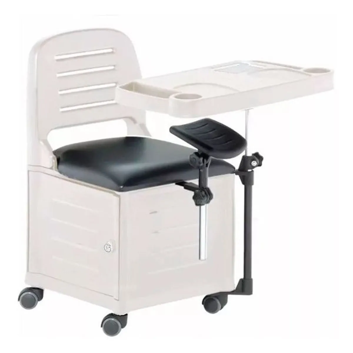 Cadeira Cirandinha Manicure Profissional Veneza Dompel Branco