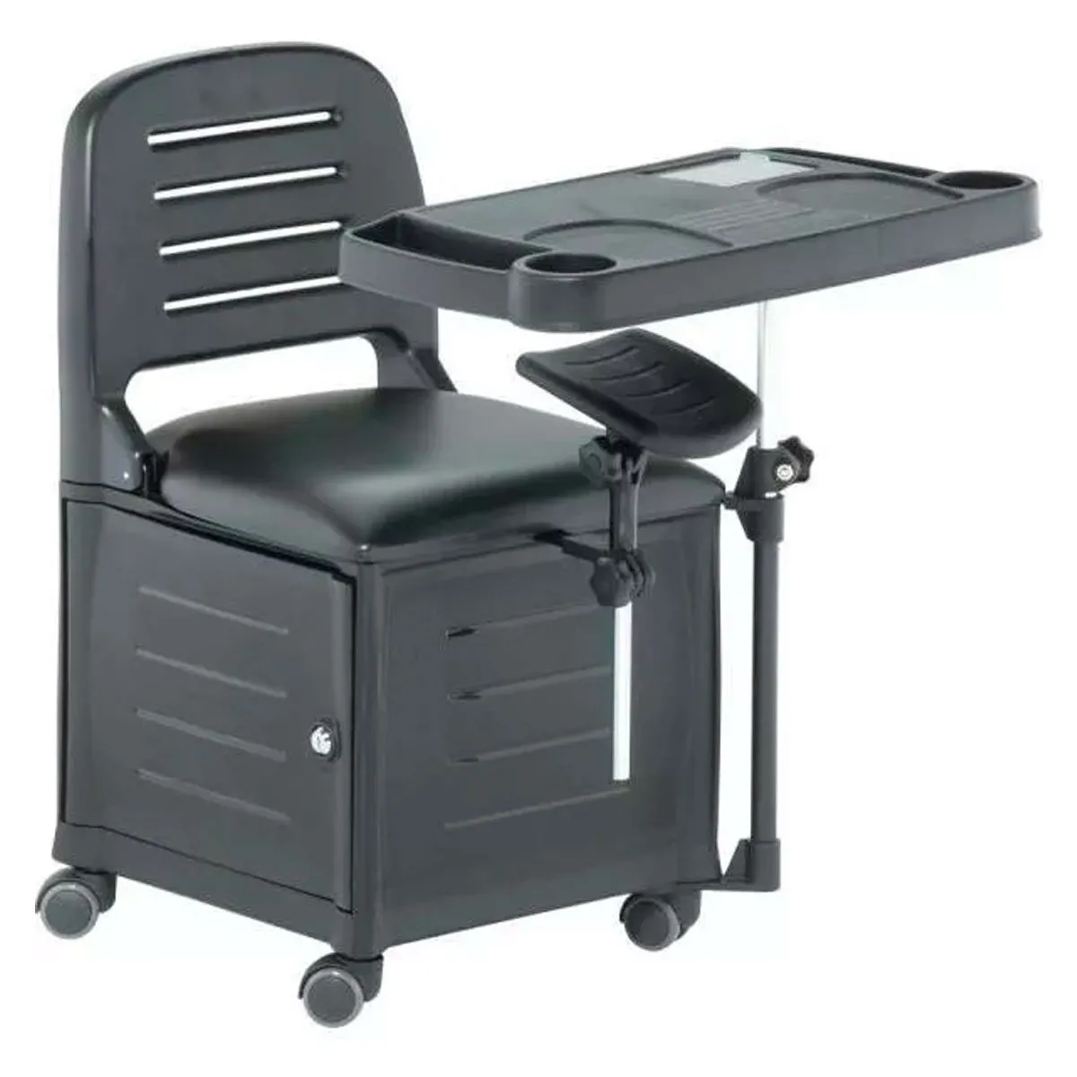 Cadeira Cirandinha Manicure Profissional Veneza Dompel Preto