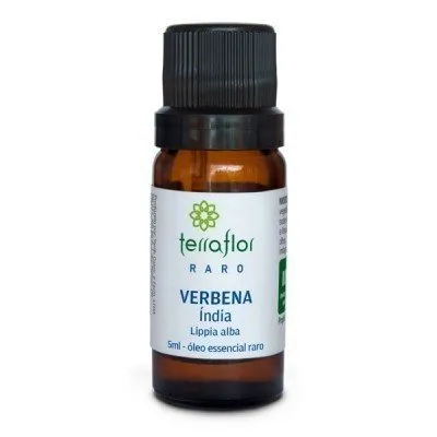 Óleo Essencial de Verbena Índia - Terra Flor - Frasco com 5ml