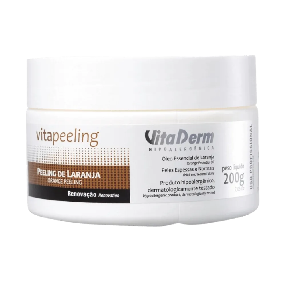 Vita Derm Peeling de Laranja (Esfoliante) 200g