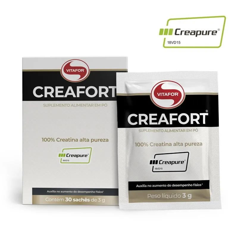 Vitafor Creafor Creapure 30 Sachês de 3g