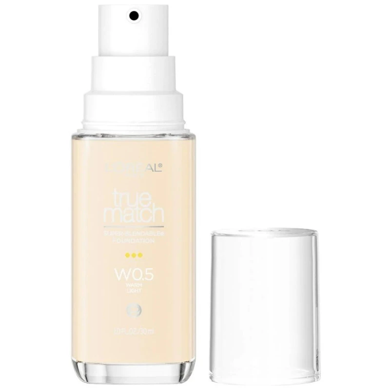 L'oreal True Match Super-blendable Foundation Cor W0.5