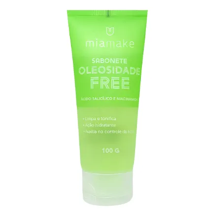SABONETE FACIAL OLEOSIDADE FREE MIAMAKE 100g
