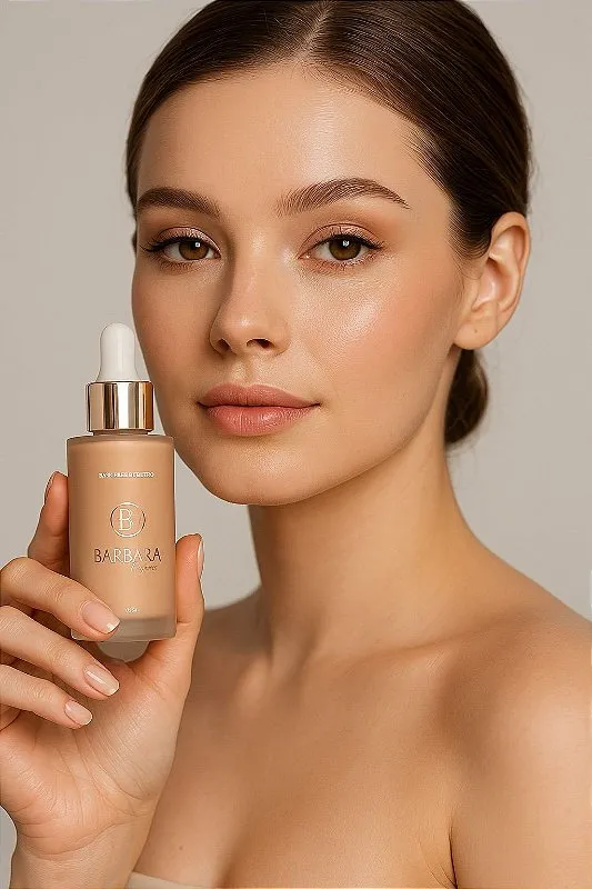 FILTRO BASE A PROVA D'ÁGUA FPS 50 PELE DE FILTRO BÁRBARA SECRET 30ml